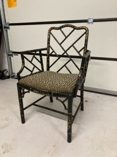 Chinese Chippendale inspired dining suite - Image 7