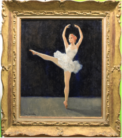 Leon Galand (1872-1960) Oil painting