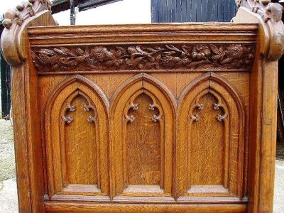 SOLD Victorian Auctioneers rostrum. - Image 2