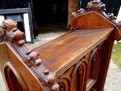 SOLD Victorian Auctioneers rostrum. - Image 3