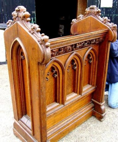 SOLD Victorian Auctioneers rostrum. Antique Antique Furniture 3