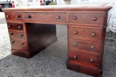 SOLD Victorian mahogany partners desk - Image 2