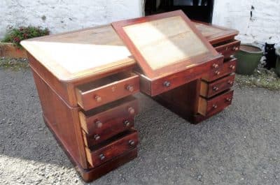 SOLD Victorian mahogany partners desk
