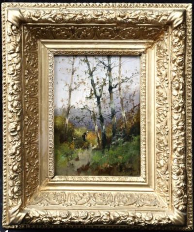 SOLD Eugene Galien Laloue (1854-1941) Oils (PAIR)