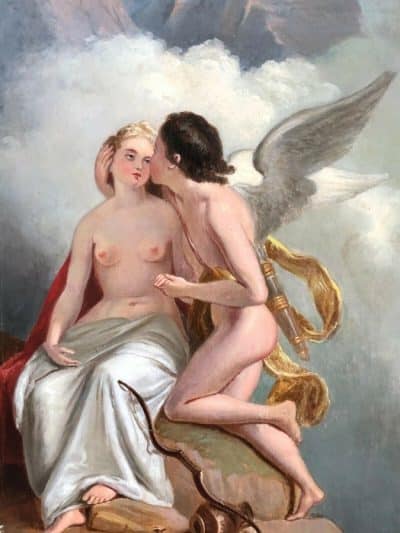 Thomas Uwins R.A. (1782–1857) Oil painting. - Image 2