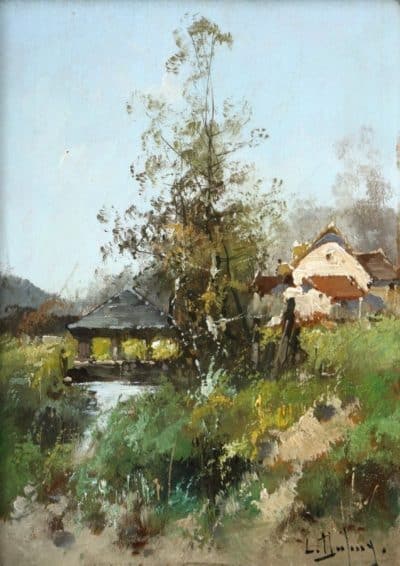 SOLD Eugene Galien Laloue (1854-1941) Oils (PAIR) - Image 11