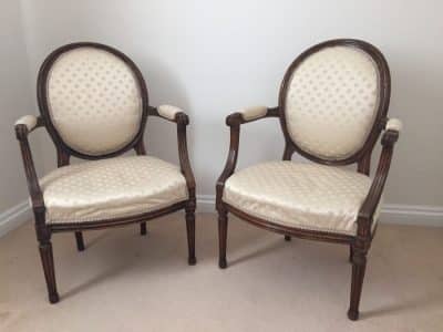 SOLD French Fauteuils - Image 2