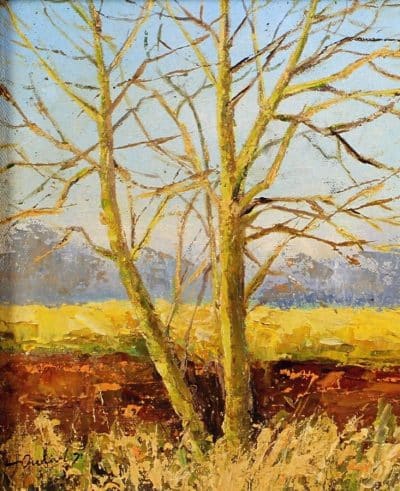 Stanley Orchart (1920-2005) Oil on board - Image 3