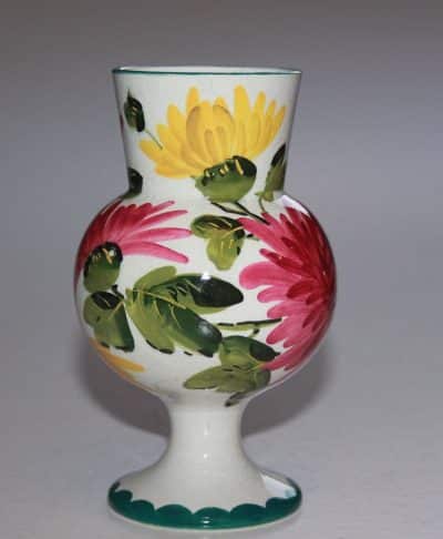 Rare Scottish Pottery Wemyss chrysanthemum vase Scottish pottery Antique Ceramics 5
