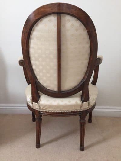 SOLD French Fauteuils 19th century Antique Chairs 6