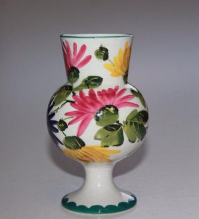 Rare Scottish Pottery Wemyss chrysanthemum vase