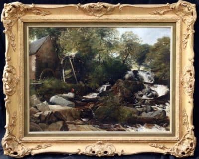 SOLD Frederick Richard Lee. R.A. Oil Painting Antiques Scotland Antique Art 3