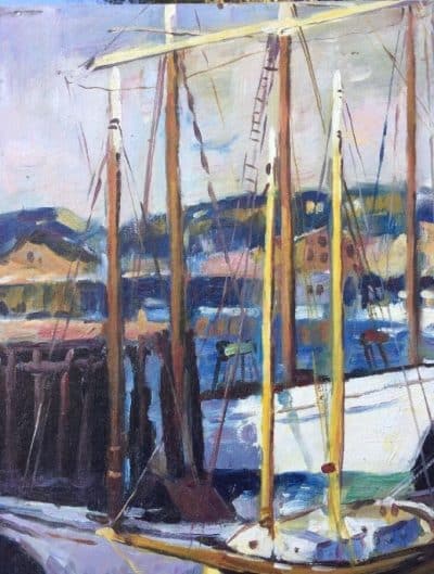 Emile A Gruppe. American Impressionist Oil painting. - Image 5
