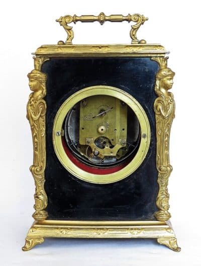 19th century French ormolu bracket clock 19th century Antique Clocks 9