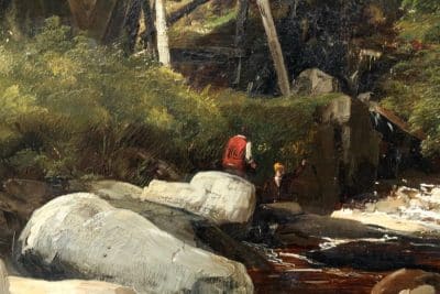 SOLD Frederick Richard Lee. R.A. Oil Painting - Image 5