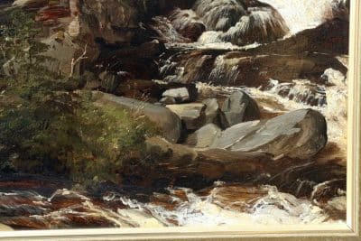 SOLD Frederick Richard Lee. R.A. Oil Painting Antiques Scotland Antique Art 11