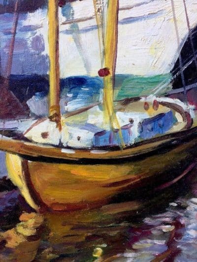Emile A Gruppe. American Impressionist Oil painting. - Image 4