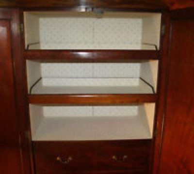 Victorian breakfront four door mahogany wardrobe. - Image 6