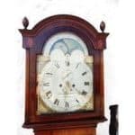 Regency Mahogany Moon Dial Longcase Clock Miscellaneous