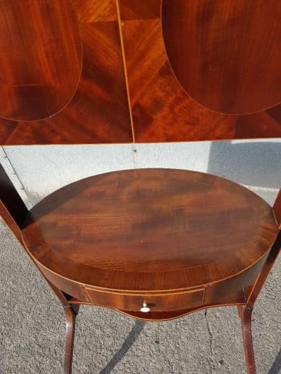 Georgian triplate miniture Dressing Table - Image 2