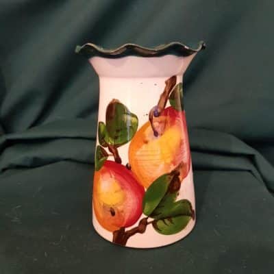 Wemyss splayed rim vase, apples
