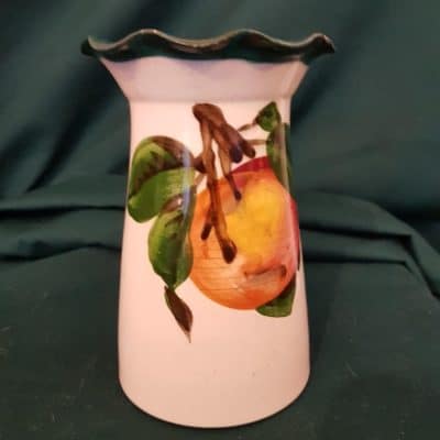 Wemyss splayed rim vase, apples - Image 4