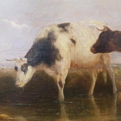 William Shayer (1787-1879) Oil on Canvas - Image 7