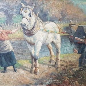 Harry Fidler. R,B,A. R,O,I. (1856-1935) Oil Antiques Scotland Antique Art