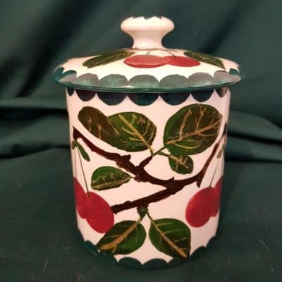 A Wemyss ware Jam pot. Cherries Antiques Scotland Antique Art 3