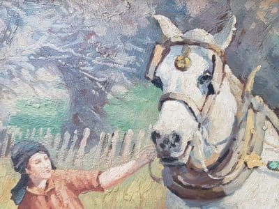 Harry Fidler. R,B,A. R,O,I. (1856-1935) Oil - Image 2