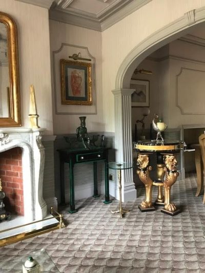 Fine Giltwood Marbled Topped Specimen Table - Image 5