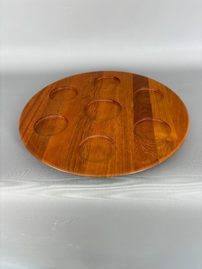 Mid Century Danish Teak "Lazy Susan" - Image 2