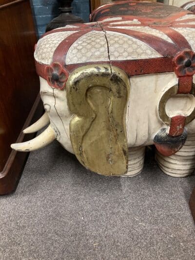 19th Century Oriental Elephant Seats - Image 4