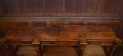 Victorian Walnut Open Bookcase SAI3096 - Image 2