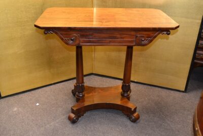William 1Vth Mahogany Side Table - Image 8
