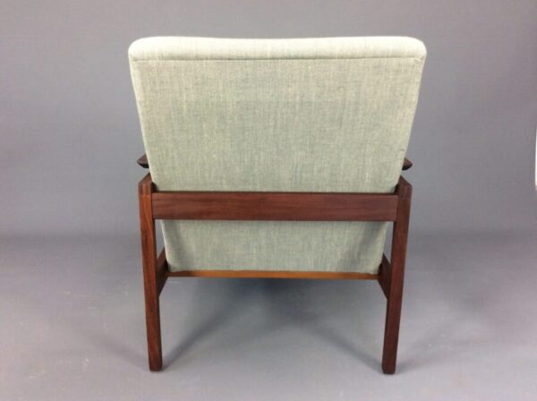 Mid Century Teak Lounge Chair 1960’s armchair Antique Chairs 9