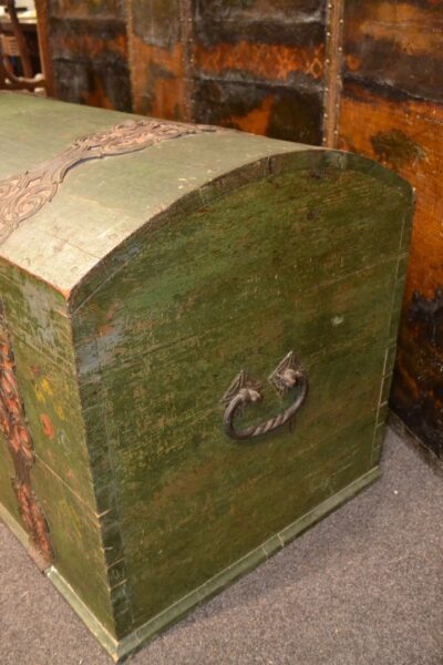 19th Century Swedish Marriage Chest - Image 9