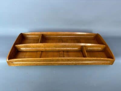Mid Century Ercol Solid Elm Plate Display Rack - Image 6