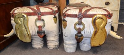 19th Century Oriental Elephant Seats - Image 14