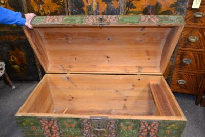 19th Century Swedish Marriage Chest - Image 7