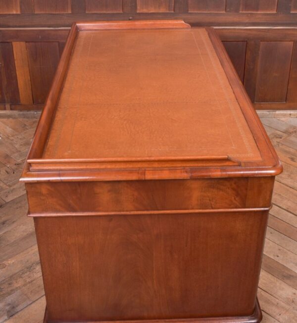 Victorian Mahogany Pedestal Desk SAI2102 - Image 10