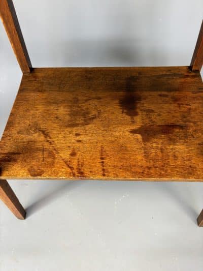 Arts & Crafts Oak Tile Top Table - Image 3