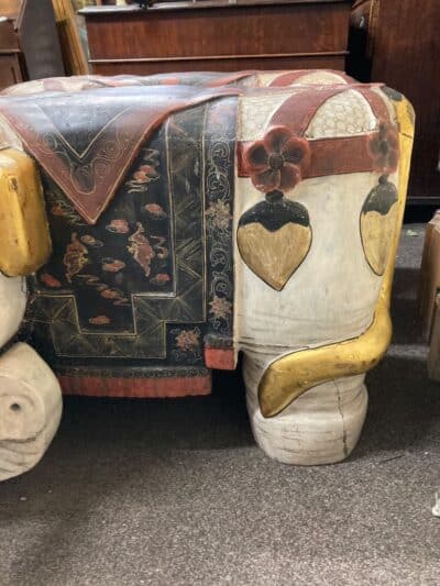19th Century Oriental Elephant Seats - Image 3