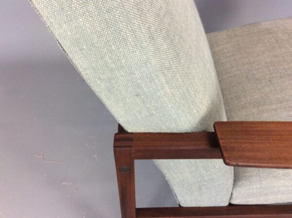 Mid Century Teak Lounge Chair 1960's - Image 4