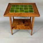 Arts & Crafts Oak Tile Top Table oak Antique Furniture