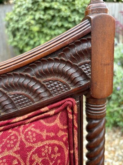 George Faulkner Armitage 'Sunflower' Chair c1880 - Image 3