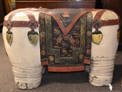 19th Century Oriental Elephant Seats - Image 7