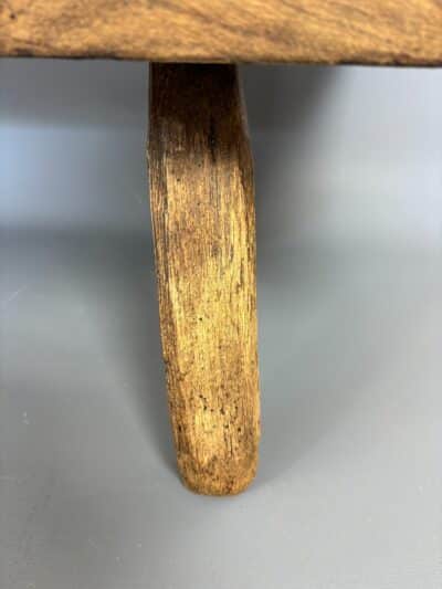 Large 19th Century Oak Pig Bench - Image 6
