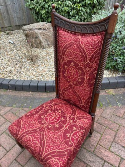 George Faulkner Armitage 'Sunflower' Chair c1880 - Image 10
