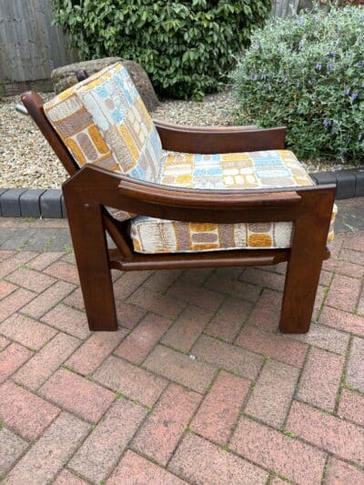 Pair of Mid Century Lounge Armchairs - Image 6